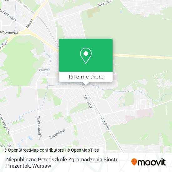 Niepubliczne Przedszkole Zgromadzenia Sióstr Prezentek map