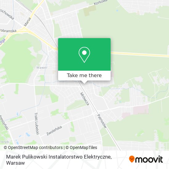 Marek Pulikowski Instalatorstwo Elektryczne map