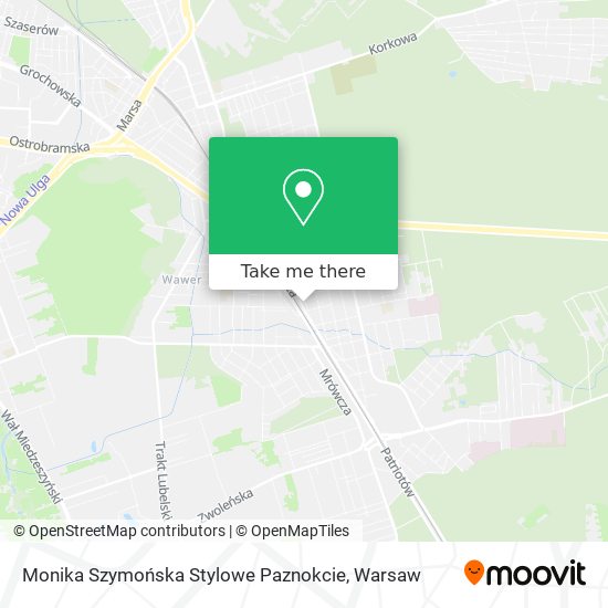 Monika Szymońska Stylowe Paznokcie map