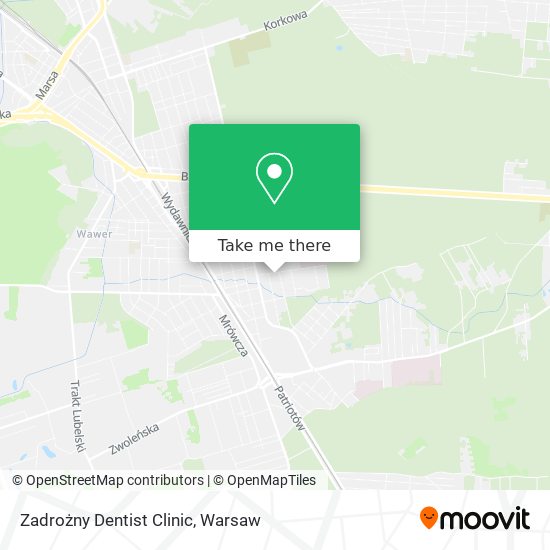 Zadrożny Dentist Clinic map