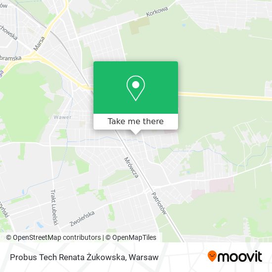 Probus Tech Renata Żukowska map