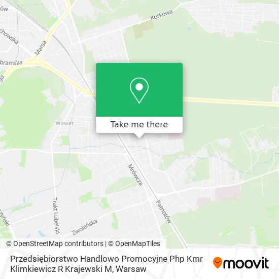 Карта Przedsiębiorstwo Handlowo Promocyjne Php Kmr Klimkiewicz R Krajewski M
