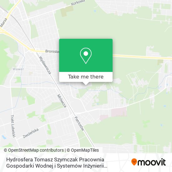 Hydrosfera Tomasz Szymczak Pracownia Gospodarki Wodnej i Systemów Inżynierii Środowiska map