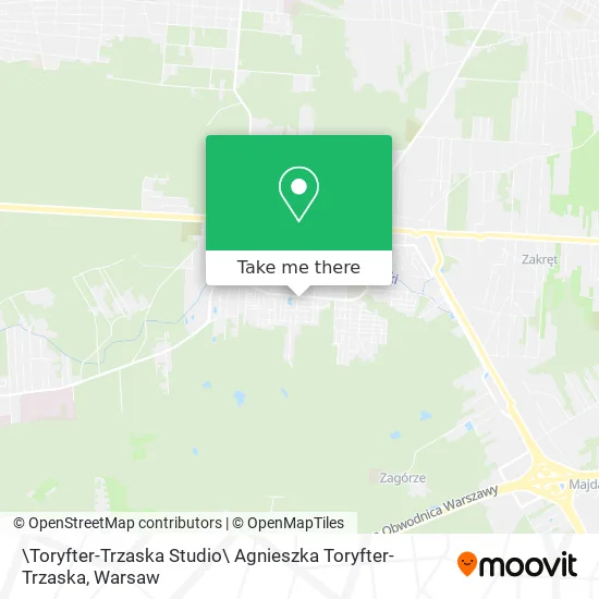 Карта \Toryfter-Trzaska Studio\ Agnieszka Toryfter-Trzaska