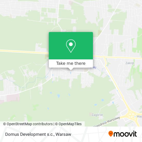 Domus Development s.c. map