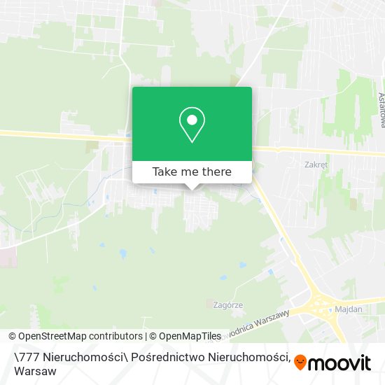 \777 Nieruchomości\ Pośrednictwo Nieruchomości map