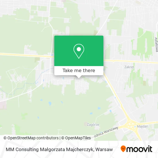Карта MM Consulting Małgorzata Majcherczyk