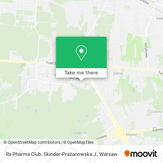 Rx Pharma Club. Skinder-Prażanowska J. map