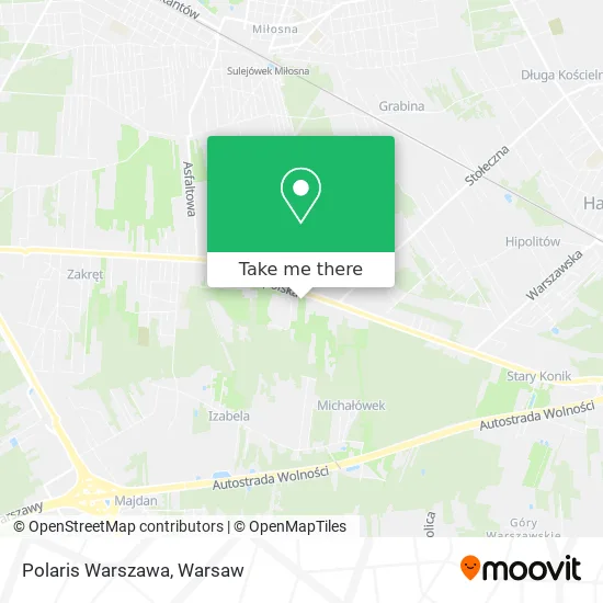 Карта Polaris Warszawa