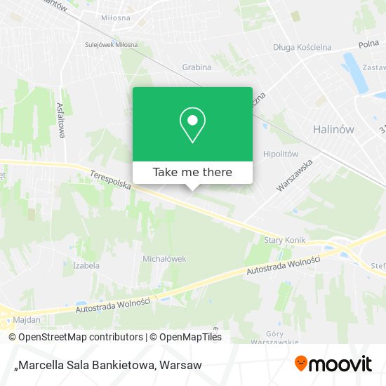 „Marcella Sala Bankietowa map