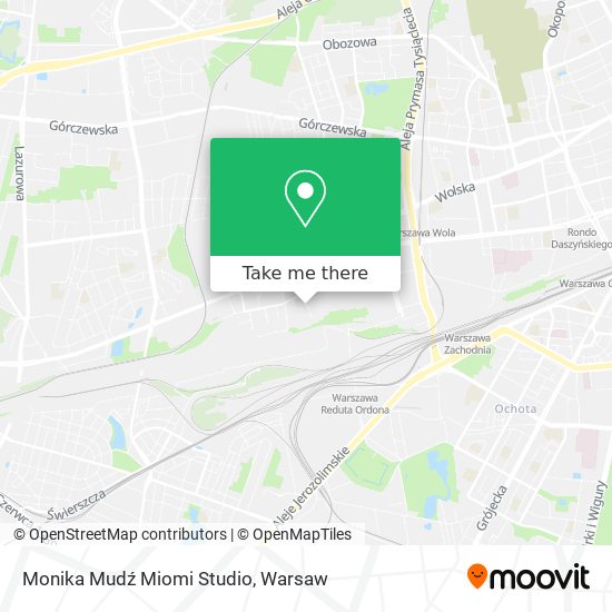 Monika Mudź Miomi Studio map