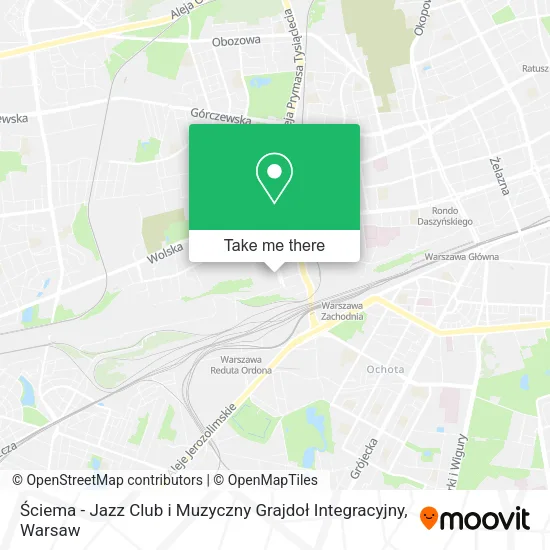 Ściema - Jazz Club i Muzyczny Grajdoł Integracyjny map