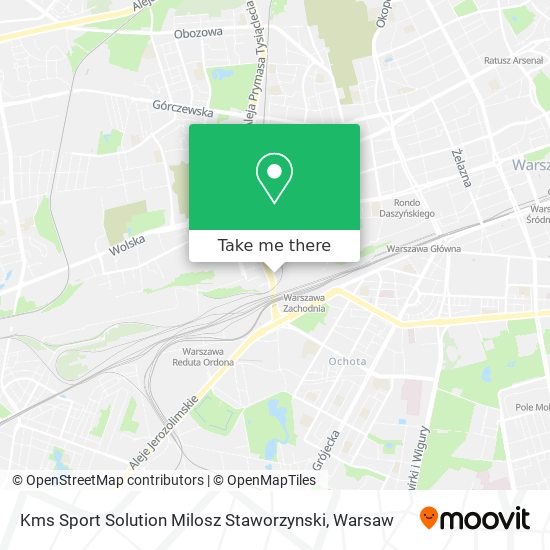 Карта Kms Sport Solution Milosz Staworzynski