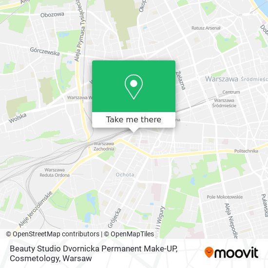 Beauty Studio Dvornicka Permanent Make-UP, Cosmetology map