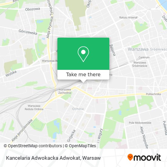 Карта Kancelaria Adwokacka Adwokat