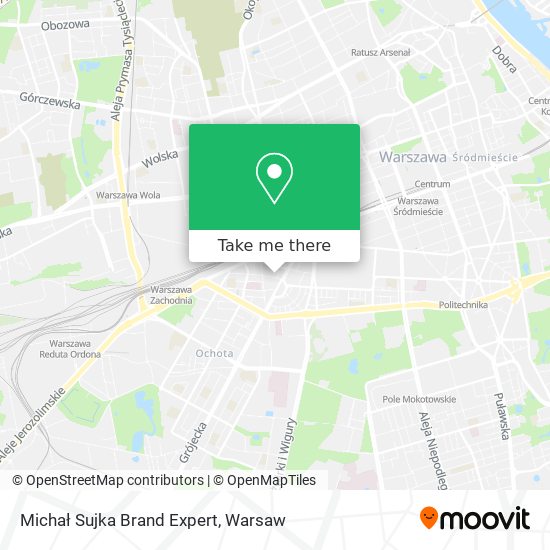 Michał Sujka Brand Expert map