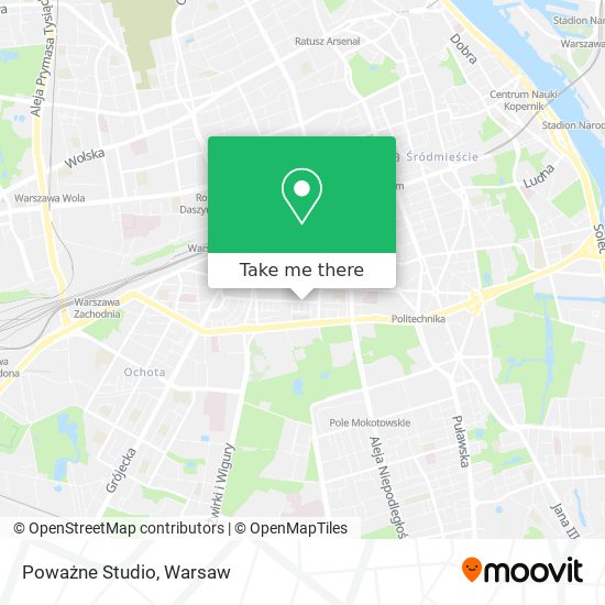 Poważne Studio map