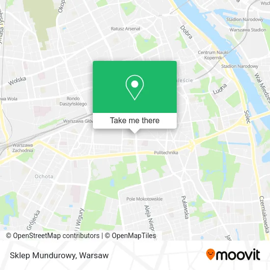 Sklep Mundurowy map