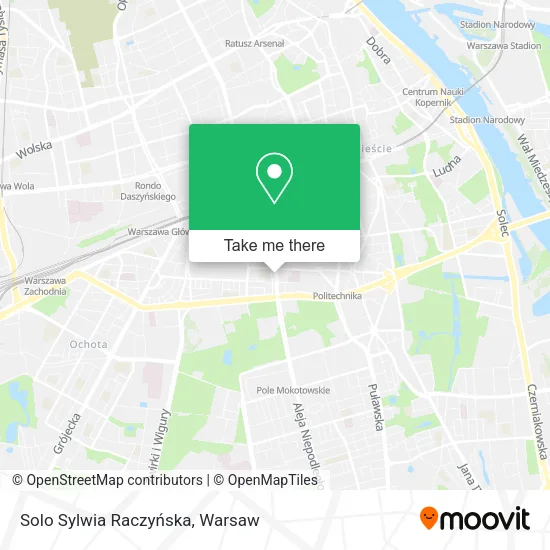 Solo Sylwia Raczyńska map