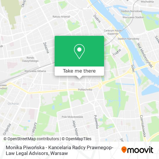 Monika Piwońska - Kancelaria Radcy Prawnegop-Law Legal Advisors map