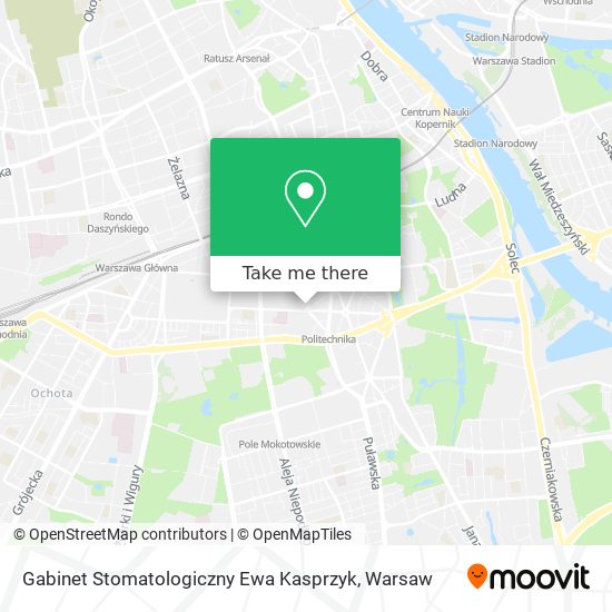 Карта Gabinet Stomatologiczny Ewa Kasprzyk