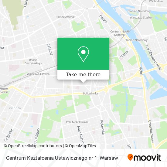 Карта Centrum Kształcenia Ustawicznego nr 1