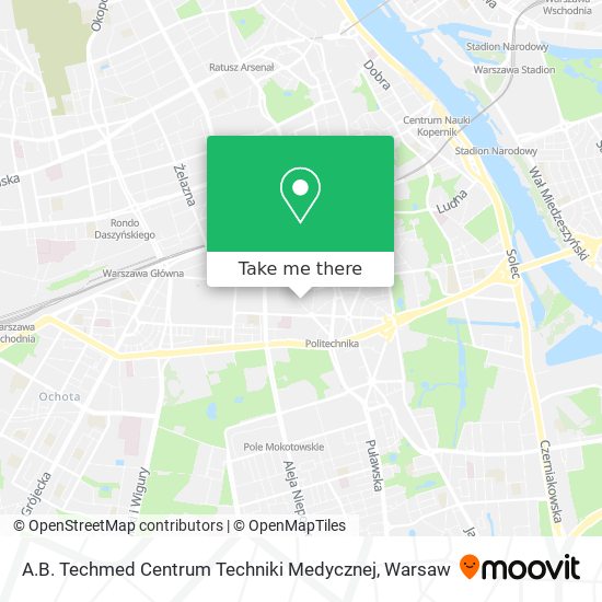 A.B. Techmed Centrum Techniki Medycznej map