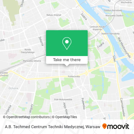 Карта A.B. Techmed Centrum Techniki Medycznej