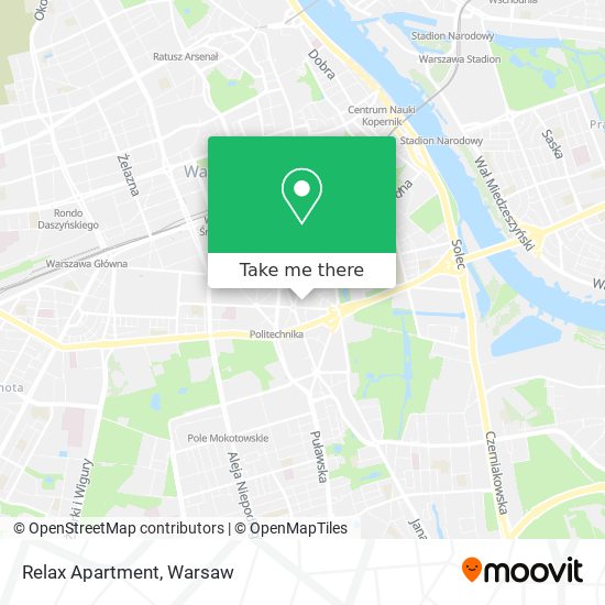 Relax Apartment map