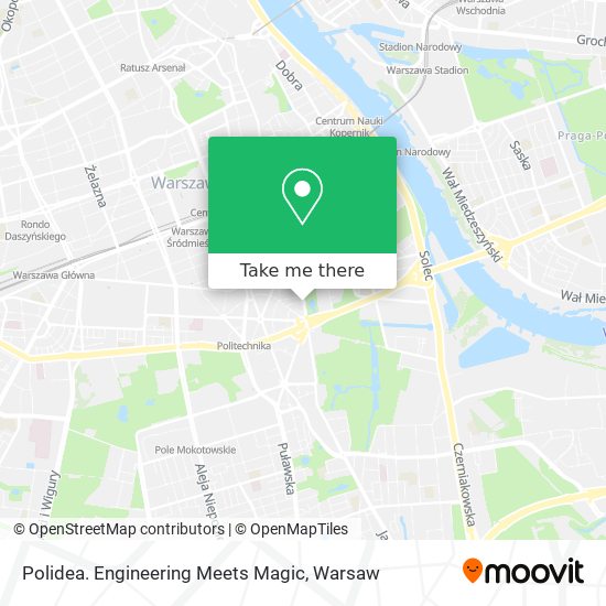 Polidea. Engineering Meets Magic map