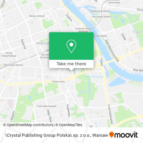 \Crystal Publishing Group Polska\ sp. z o.o. map