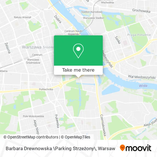 Карта Barbara Drewnowska \Parking Strzeżony\