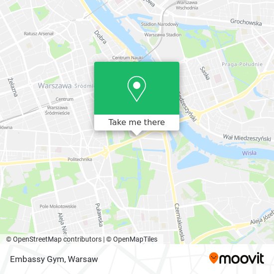 Embassy Gym map