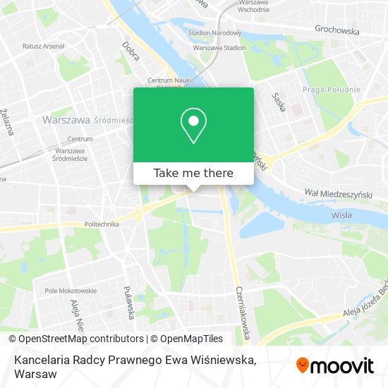 Kancelaria Radcy Prawnego Ewa Wiśniewska map