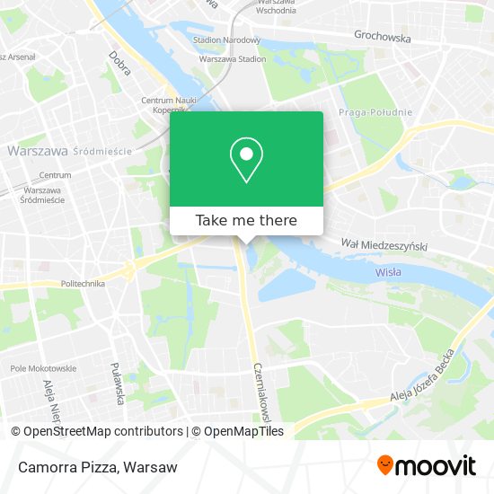 Camorra Pizza map