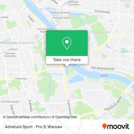 Adveture Sport - Pro S map