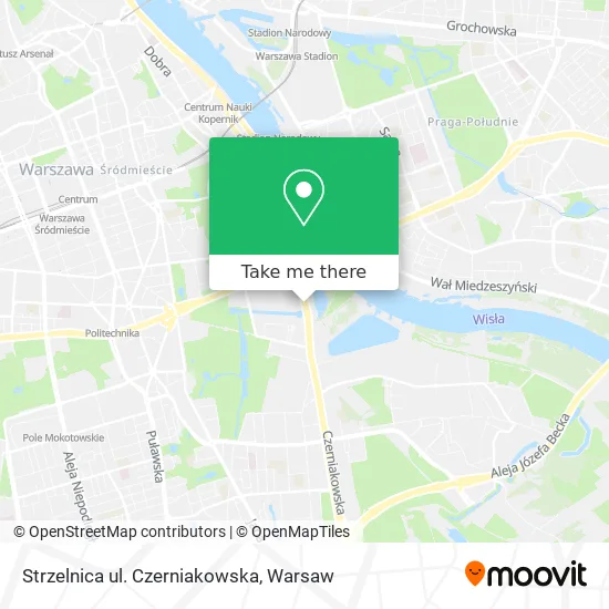 Карта Strzelnica ul. Czerniakowska