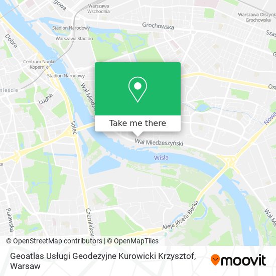 Карта Geoatlas Usługi Geodezyjne Kurowicki Krzysztof