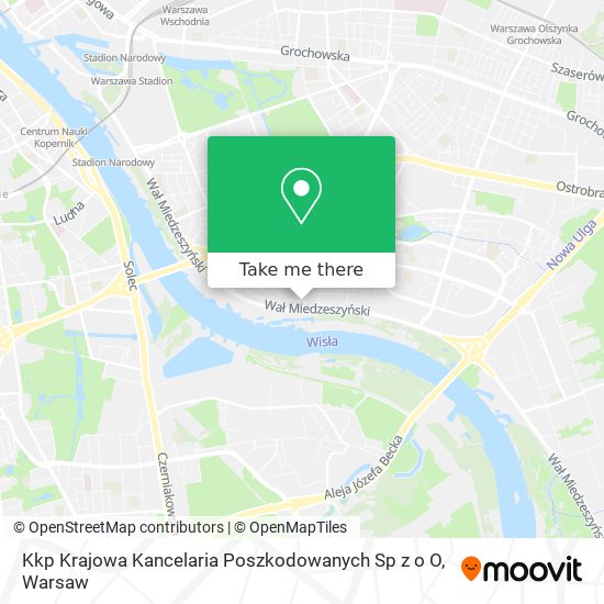 Kkp Krajowa Kancelaria Poszkodowanych Sp z o O map