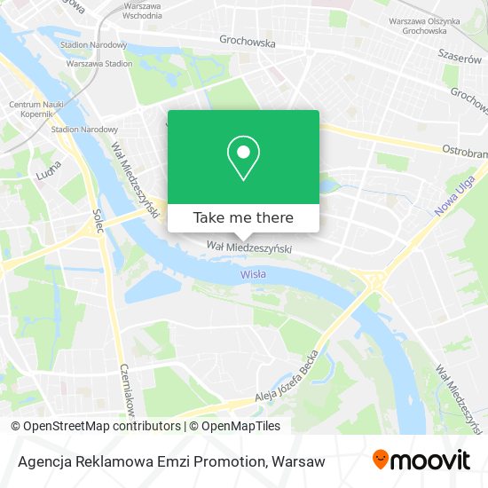 Agencja Reklamowa Emzi Promotion map