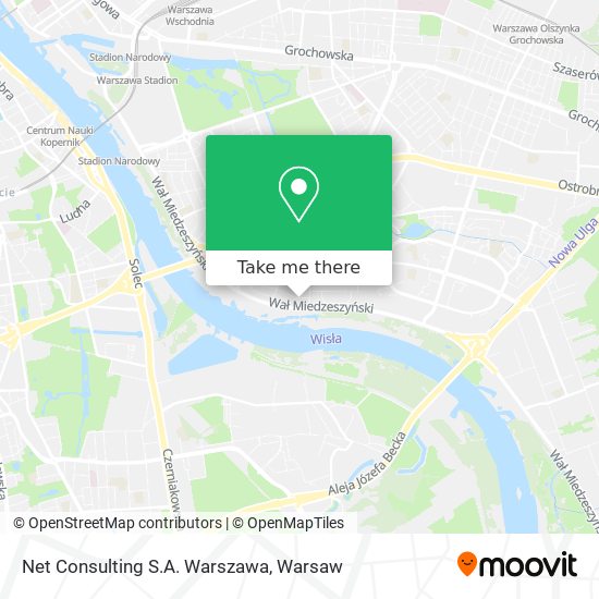 Net Consulting S.A. Warszawa map