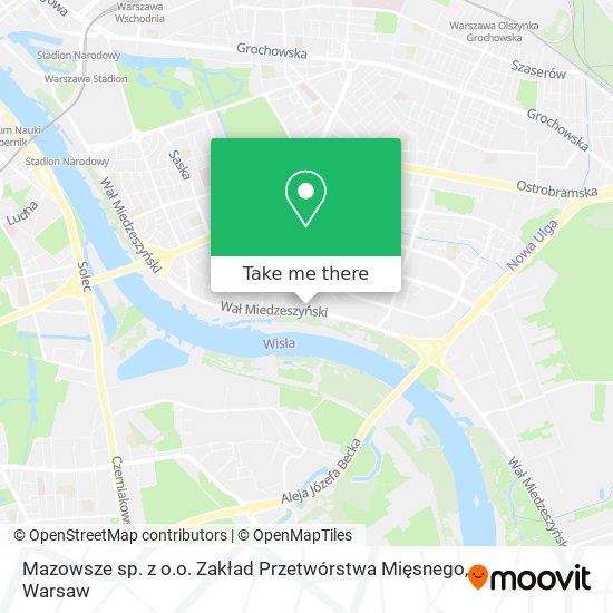 Карта Mazowsze sp. z o.o. Zakład Przetwórstwa Mięsnego