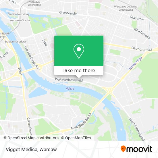 Vigget Medica map