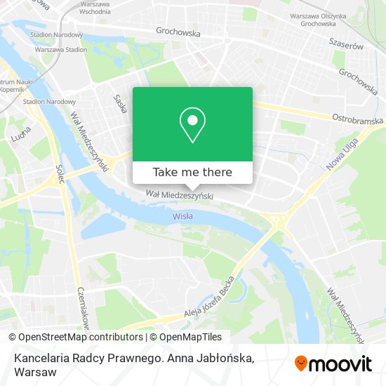 Kancelaria Radcy Prawnego. Anna Jabłońska map