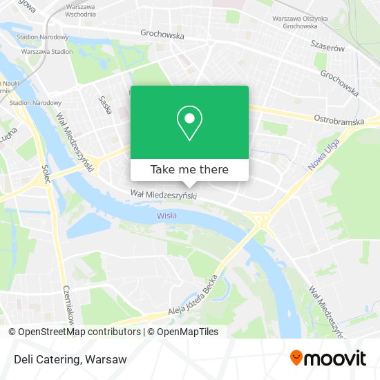 Deli Catering map