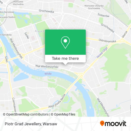 Piotr Grad Jewellery map