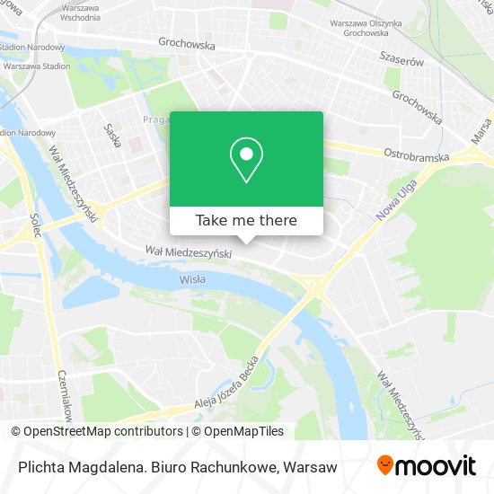 Plichta Magdalena. Biuro Rachunkowe map