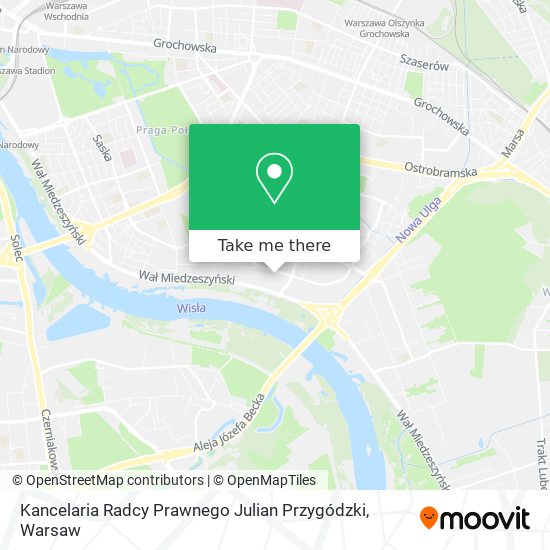 Kancelaria Radcy Prawnego Julian Przygódzki map