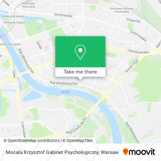 Mocała Krzysztof Gabinet Psychologiczny map