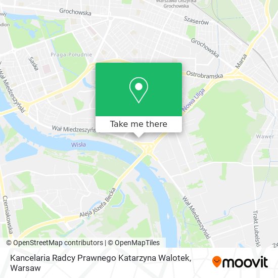 Kancelaria Radcy Prawnego Katarzyna Walotek map